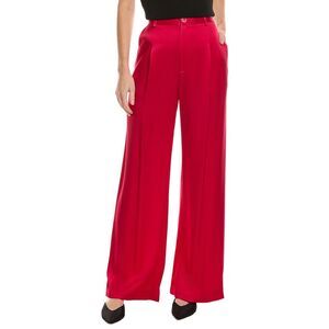 Lapointe Womens Organic Silk Relaxed Pant, Pink